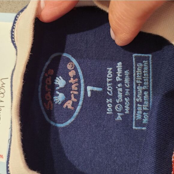 Sara's Prints t-shirt/pj top. Ella - Picture 5 of 6